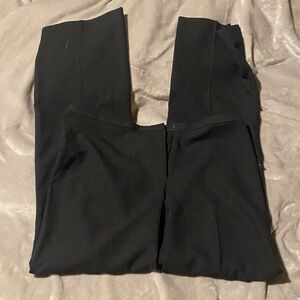 Tahari Charcoal Textured Pants